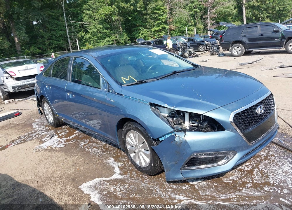 2016 HYUNDAI SONATA HYBRID SE VIN: KMHE24L19GA015222