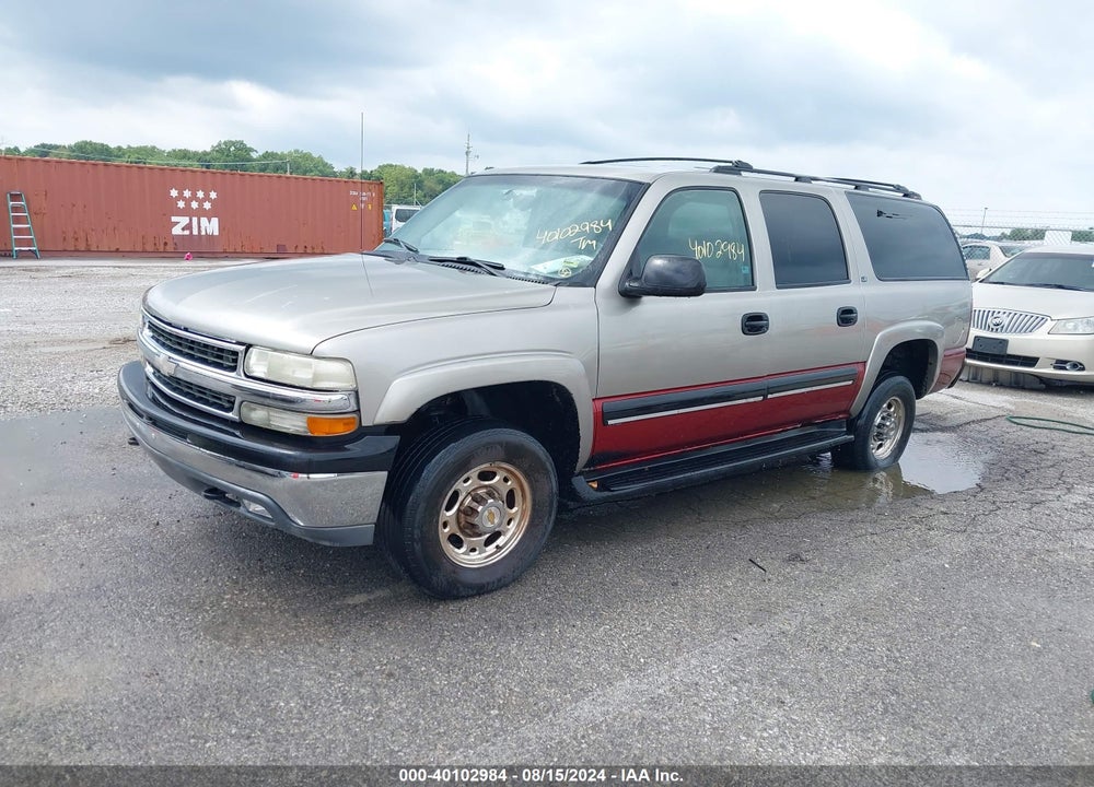 2001 CHEVROLET SUBURBAN 2500 LS VIN: 3GNGK26G31G207320
