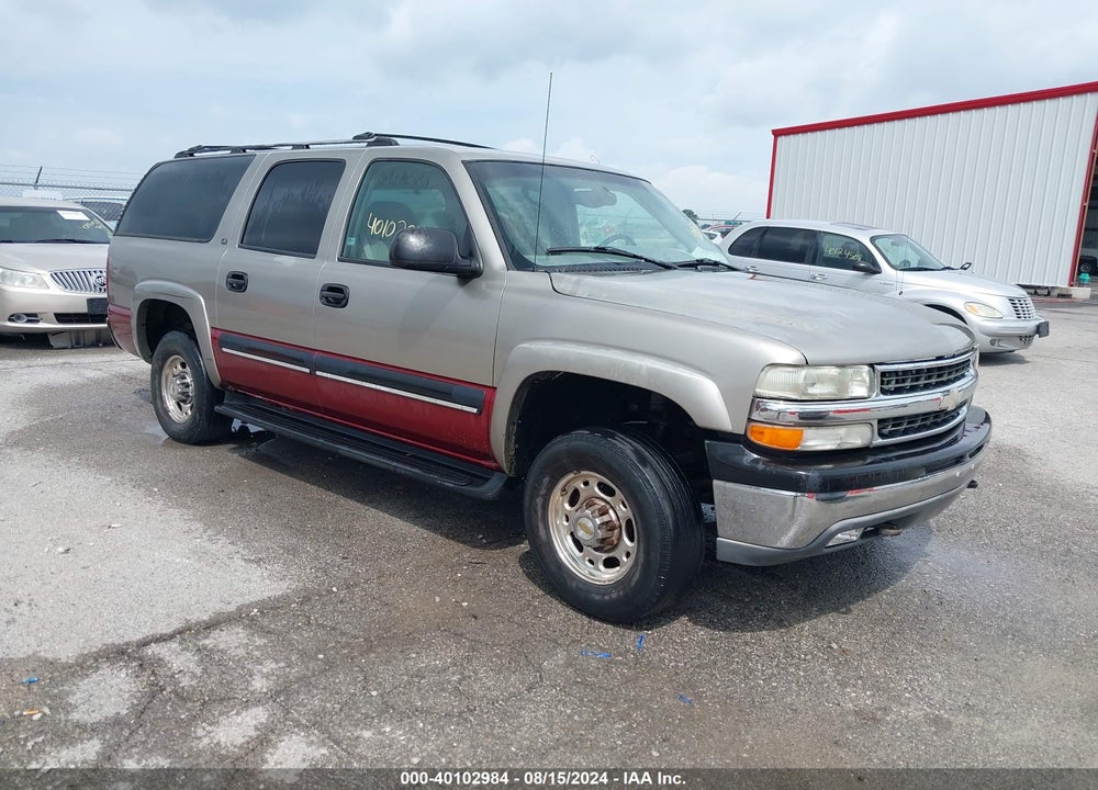 2001 CHEVROLET SUBURBAN 2500 LS VIN: 3GNGK26G31G207320