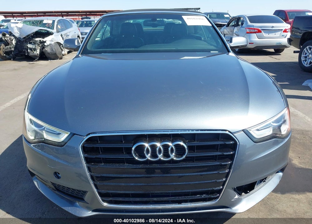 2013 AUDI A5 2.0T PREMIUM VIN: WAULFAFH1DN000951