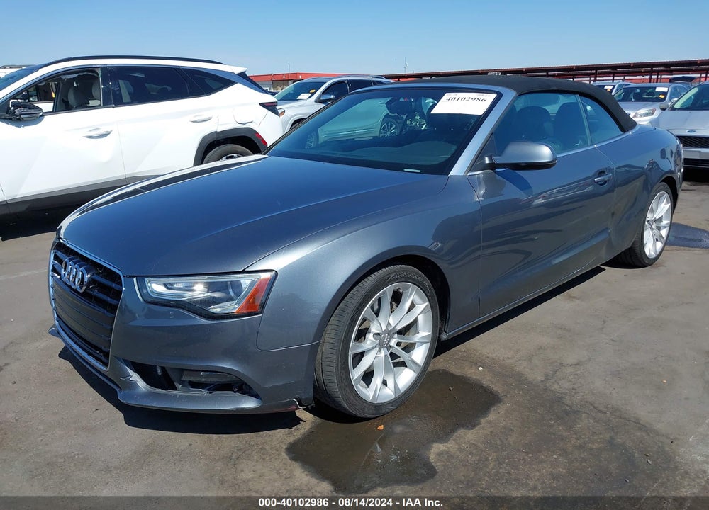 2013 AUDI A5 2.0T PREMIUM VIN: WAULFAFH1DN000951
