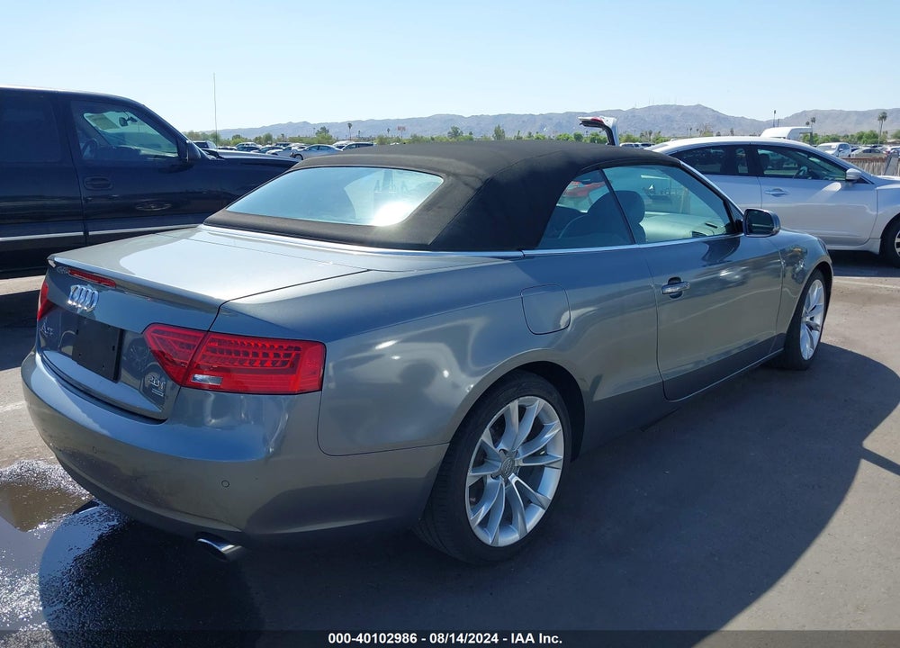2013 AUDI A5 2.0T PREMIUM VIN: WAULFAFH1DN000951