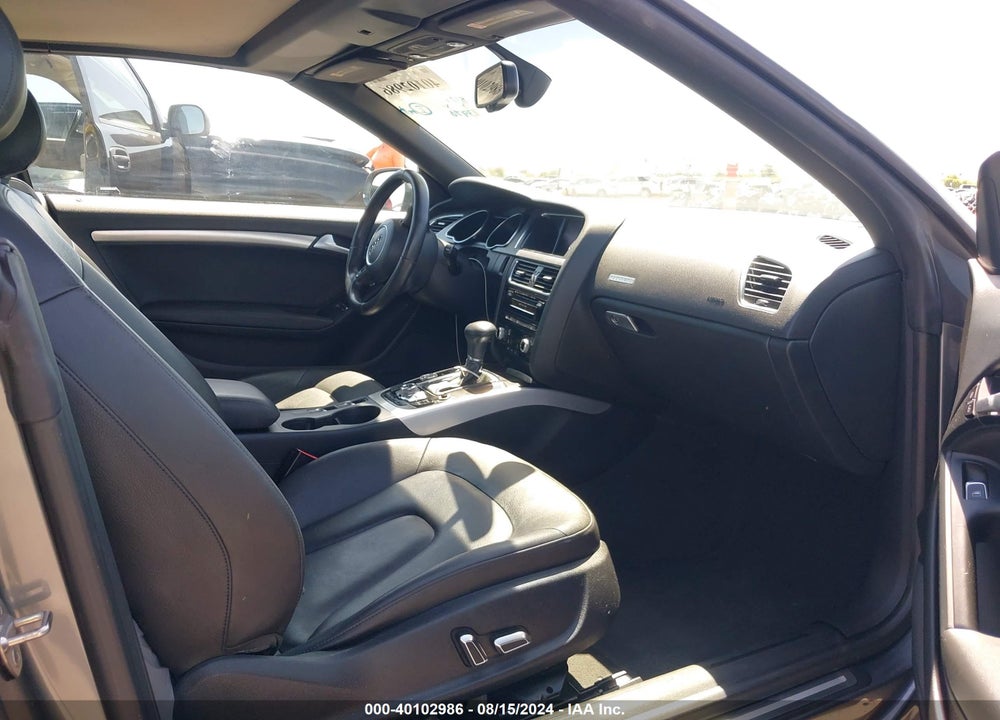 2013 AUDI A5 2.0T PREMIUM VIN: WAULFAFH1DN000951