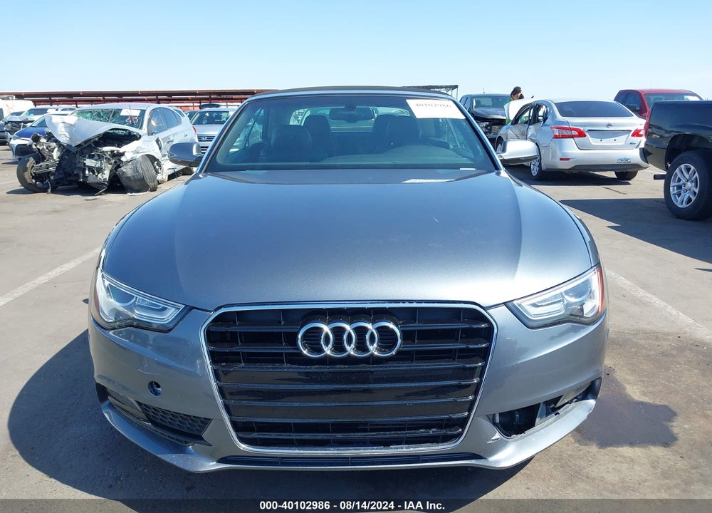 2013 AUDI A5 2.0T PREMIUM VIN: WAULFAFH1DN000951
