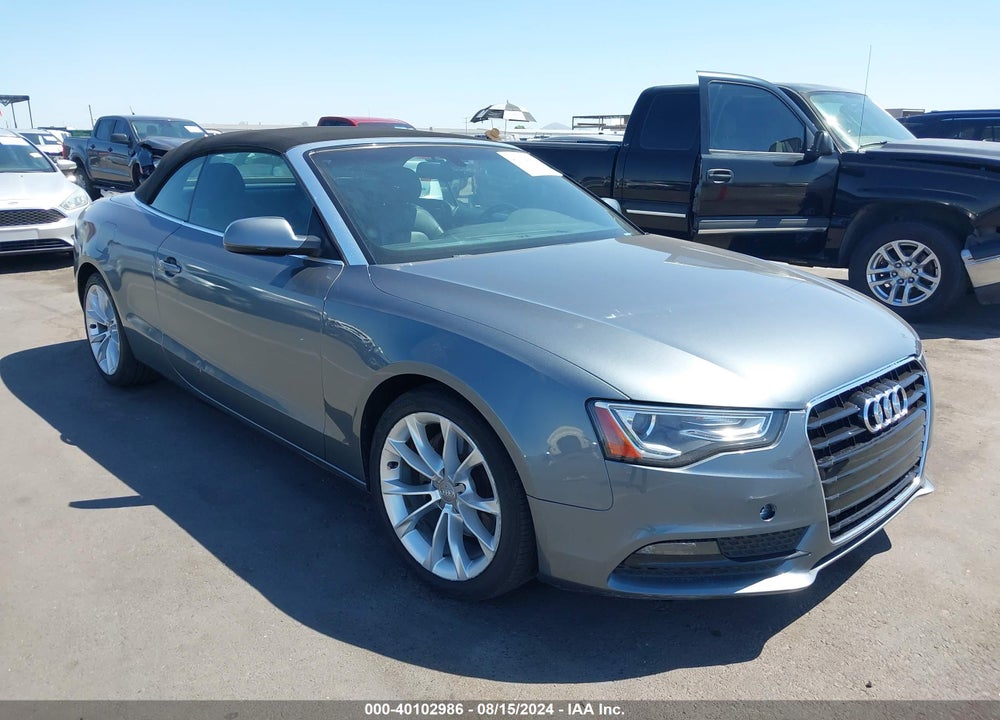 2013 AUDI A5 2.0T PREMIUM VIN: WAULFAFH1DN000951
