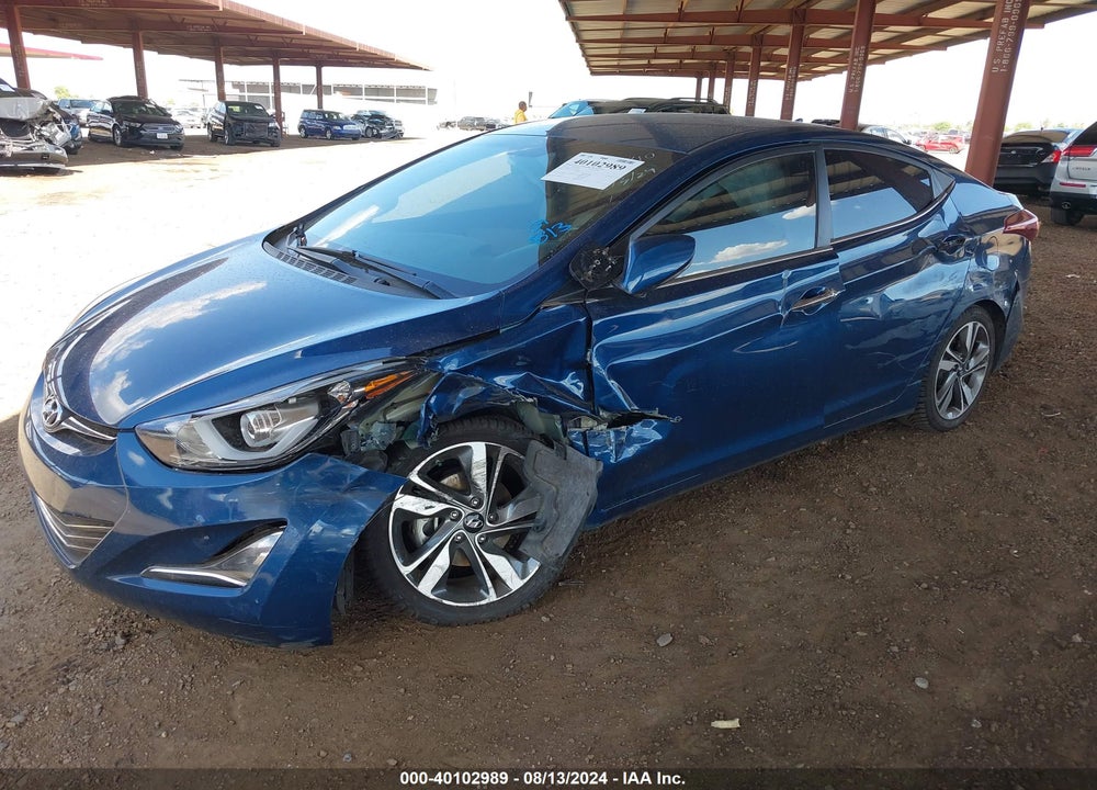 2014 HYUNDAI ELANTRA LIMITED VIN: KMHDH4AE7EU067363