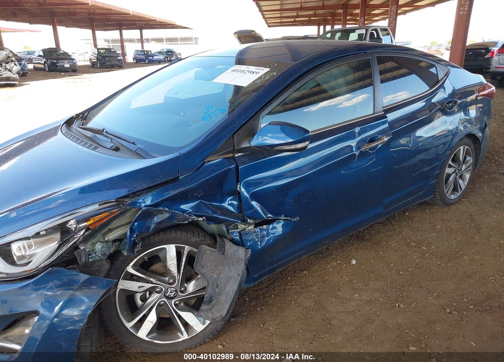 2014 HYUNDAI ELANTRA LIMITED VIN: KMHDH4AE7EU067363