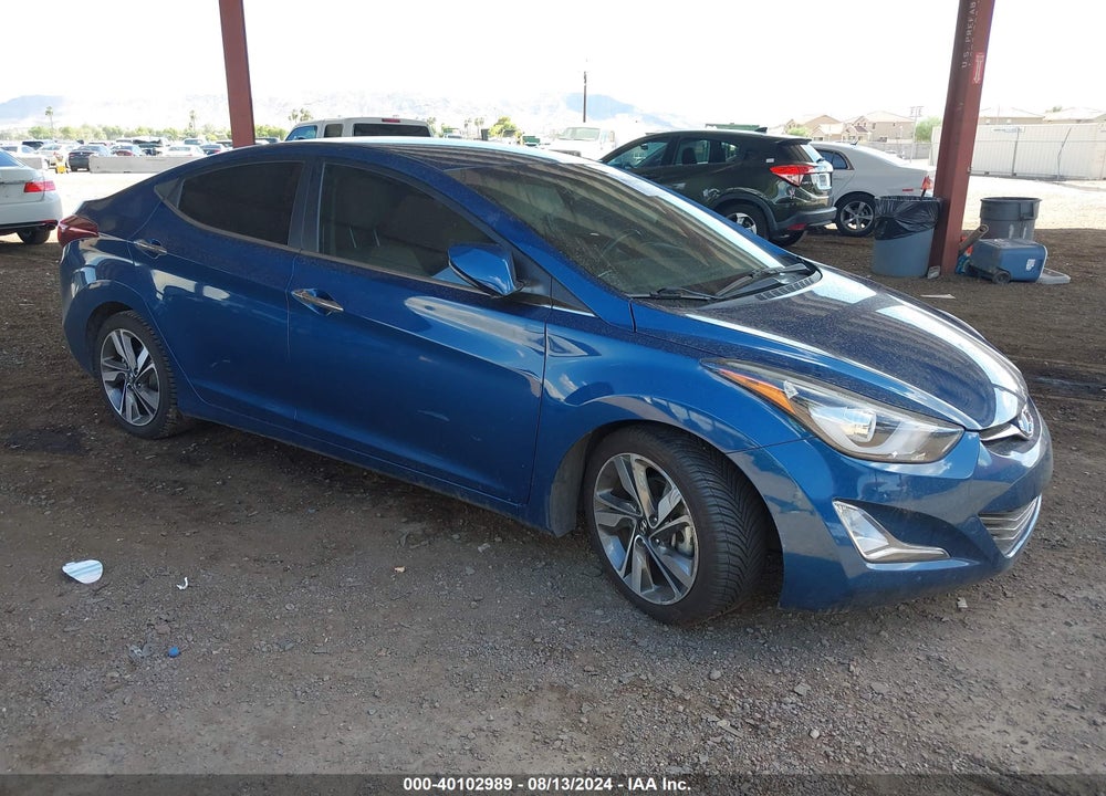 2014 HYUNDAI ELANTRA LIMITED VIN: KMHDH4AE7EU067363
