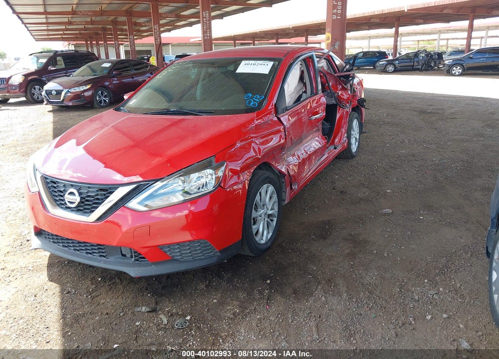 2018 NISSAN SENTRA SV VIN: 3N1AB7AP1JL615408