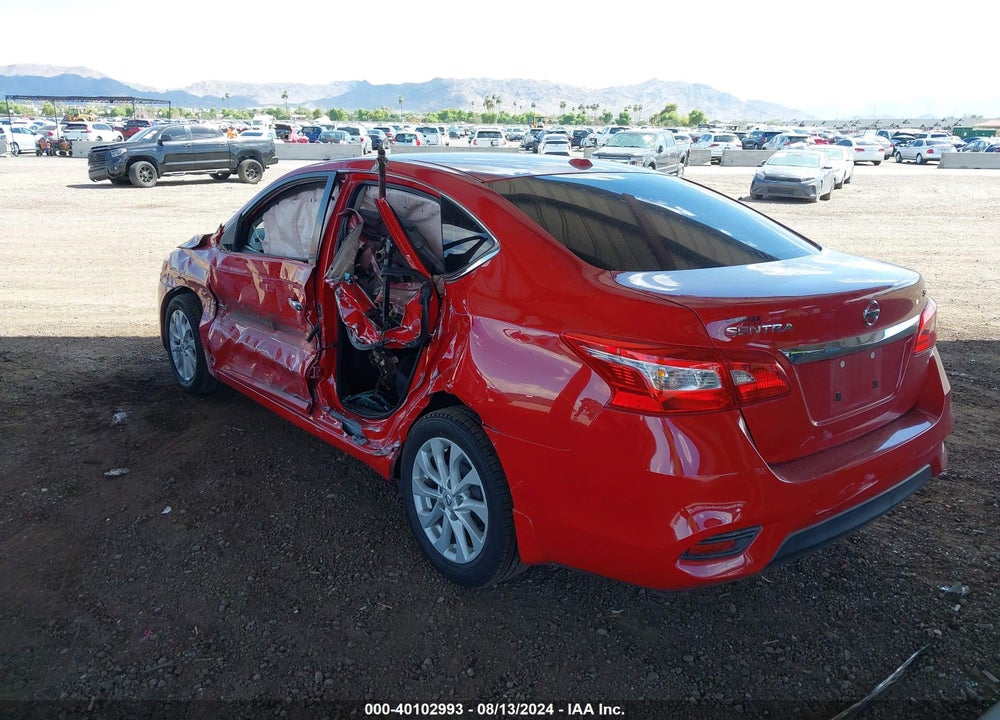 2018 NISSAN SENTRA SV VIN: 3N1AB7AP1JL615408