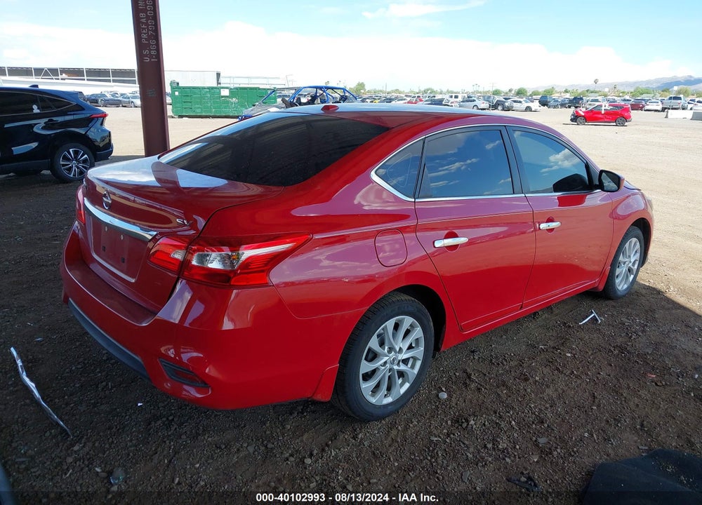 2018 NISSAN SENTRA SV VIN: 3N1AB7AP1JL615408