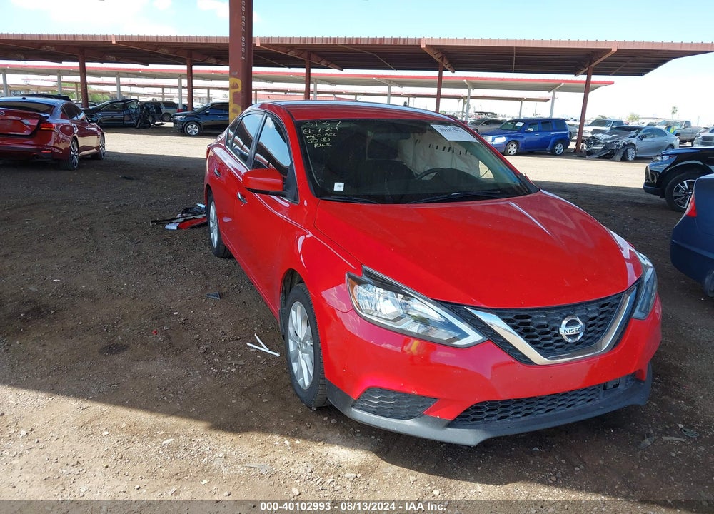 2018 NISSAN SENTRA SV VIN: 3N1AB7AP1JL615408