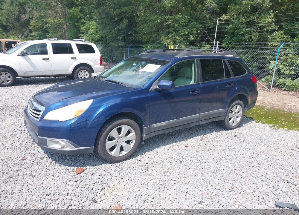 2011 SUBARU OUTBACK 2.5I PREMIUM VIN: 4S4BRBCC6B3311364