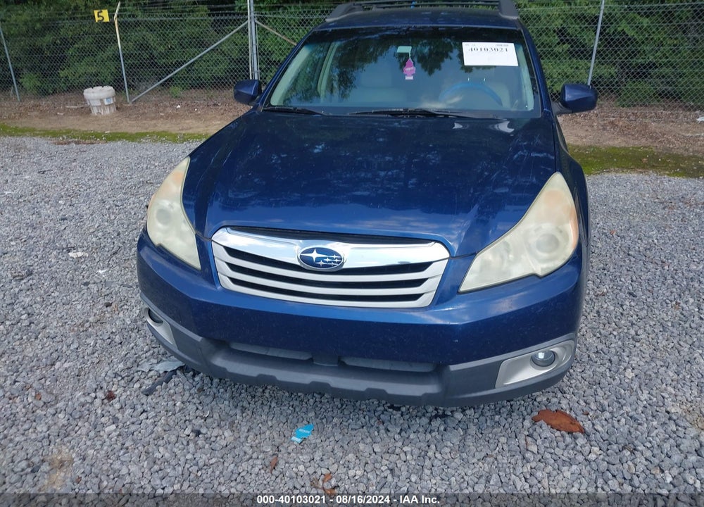 2011 SUBARU OUTBACK 2.5I PREMIUM VIN: 4S4BRBCC6B3311364