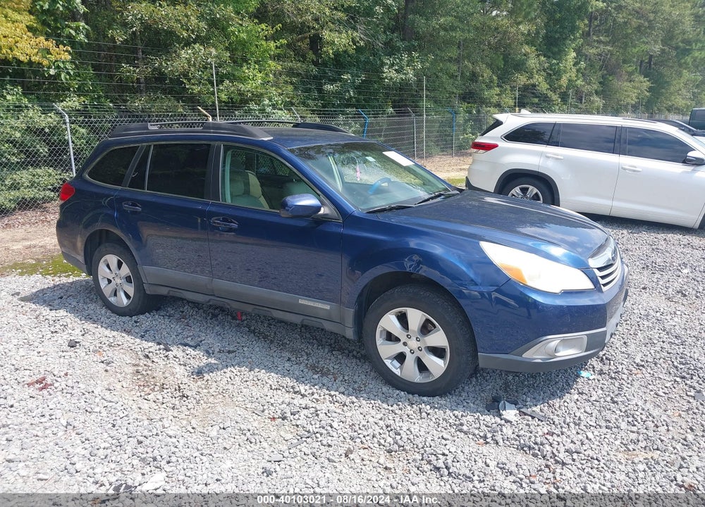 2011 SUBARU OUTBACK 2.5I PREMIUM VIN: 4S4BRBCC6B3311364