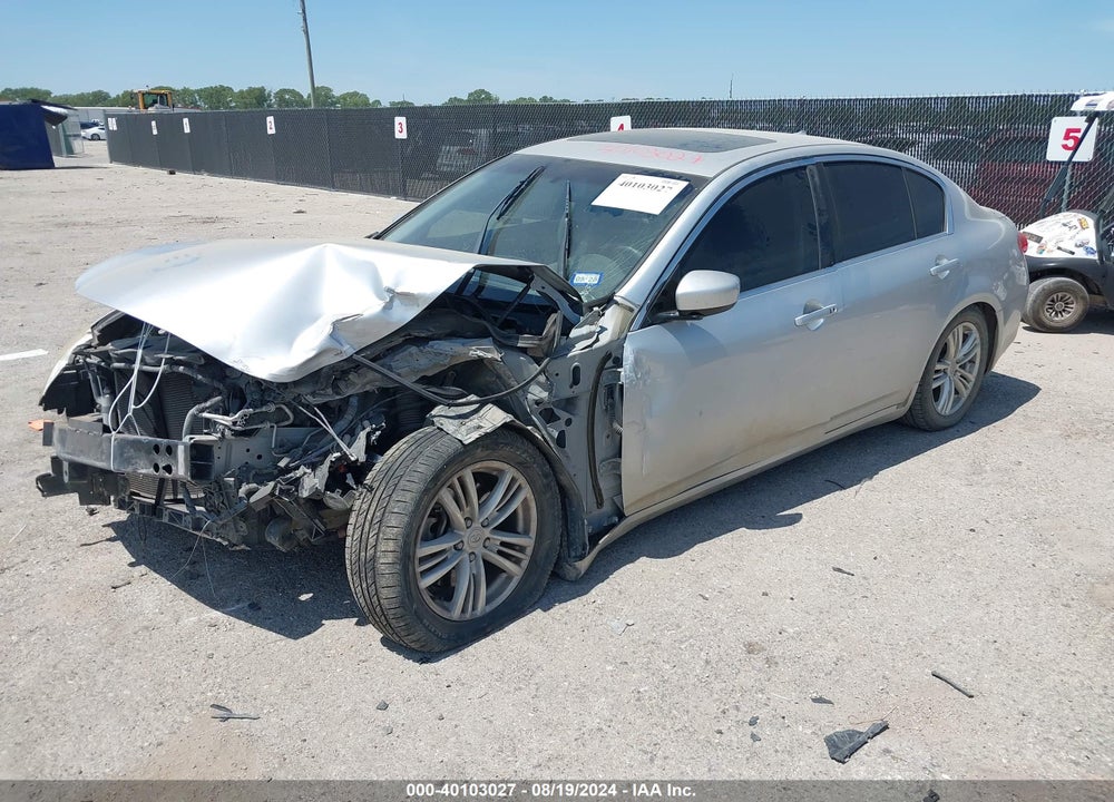 2011 INFINITI G37 JOURNEY VIN: JN1CV6AP5BM301746