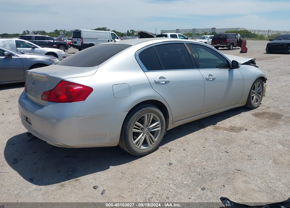 2011 INFINITI G37 JOURNEY VIN: JN1CV6AP5BM301746