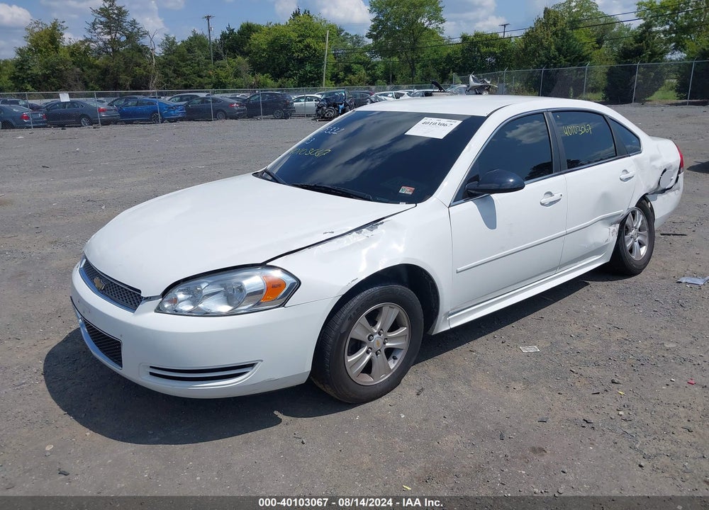2014 CHEVROLET IMPALA LIMITED LS VIN: 2G1WA5E38E1171218