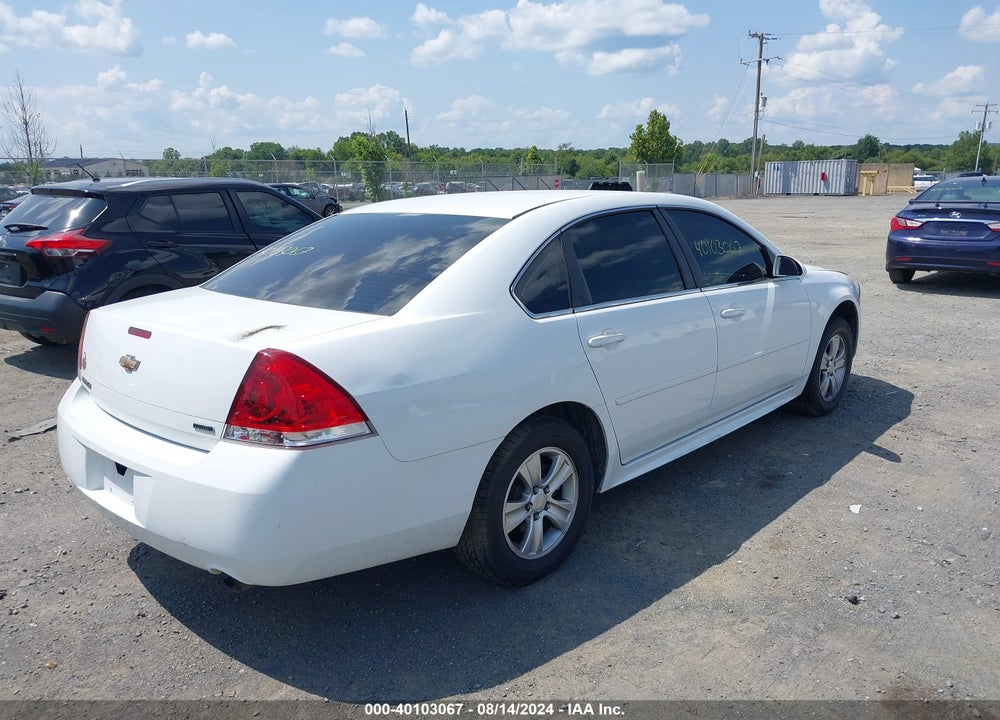 2014 CHEVROLET IMPALA LIMITED LS VIN: 2G1WA5E38E1171218