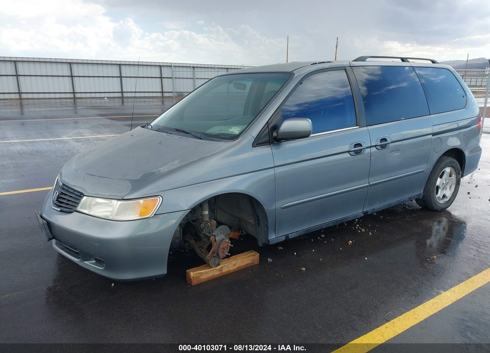 2001 HONDA ODYSSEY EX VIN: 2HKRL18771H505642