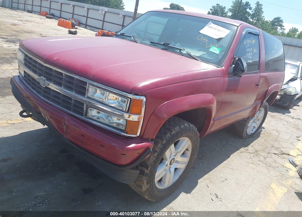 1993 GMC YUKON VIN: 1GKEK18K6PJ705633