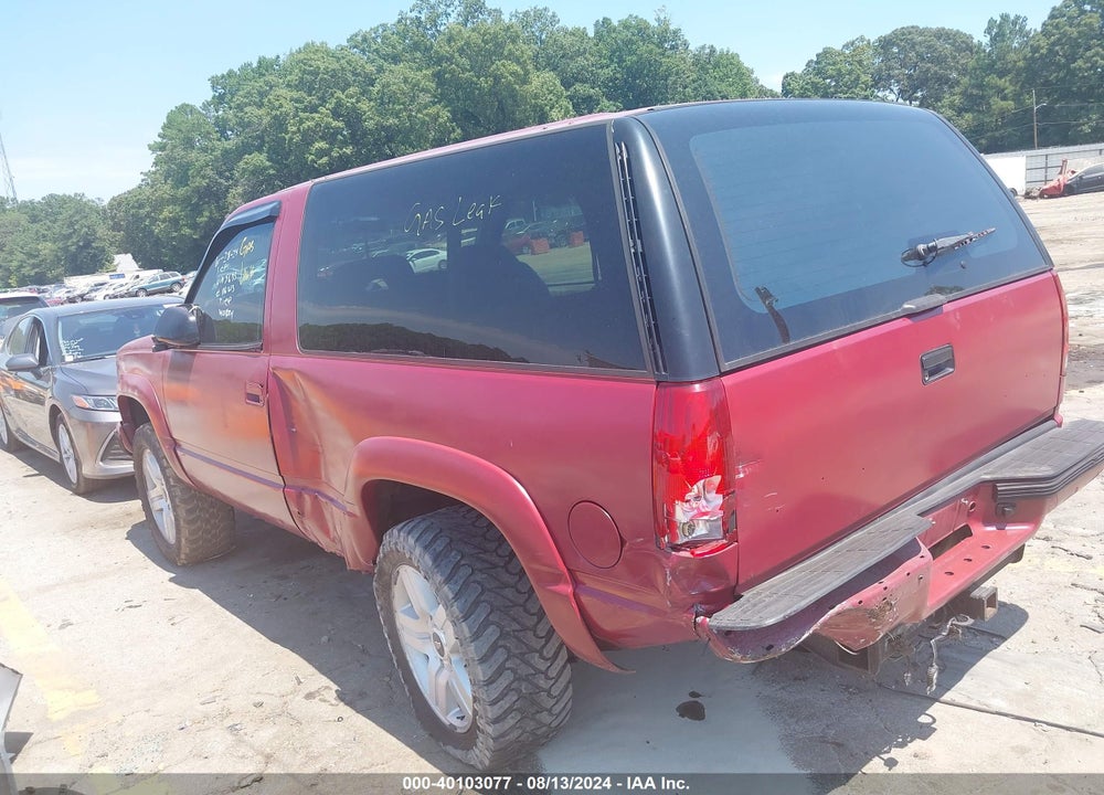 1993 GMC YUKON VIN: 1GKEK18K6PJ705633