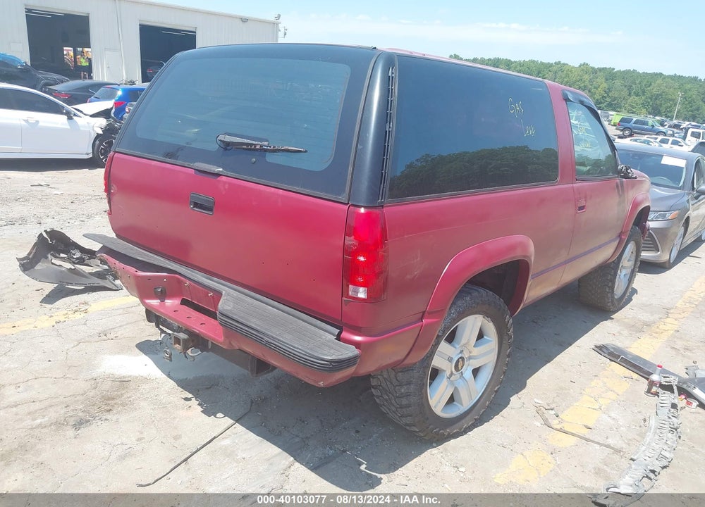 1993 GMC YUKON VIN: 1GKEK18K6PJ705633