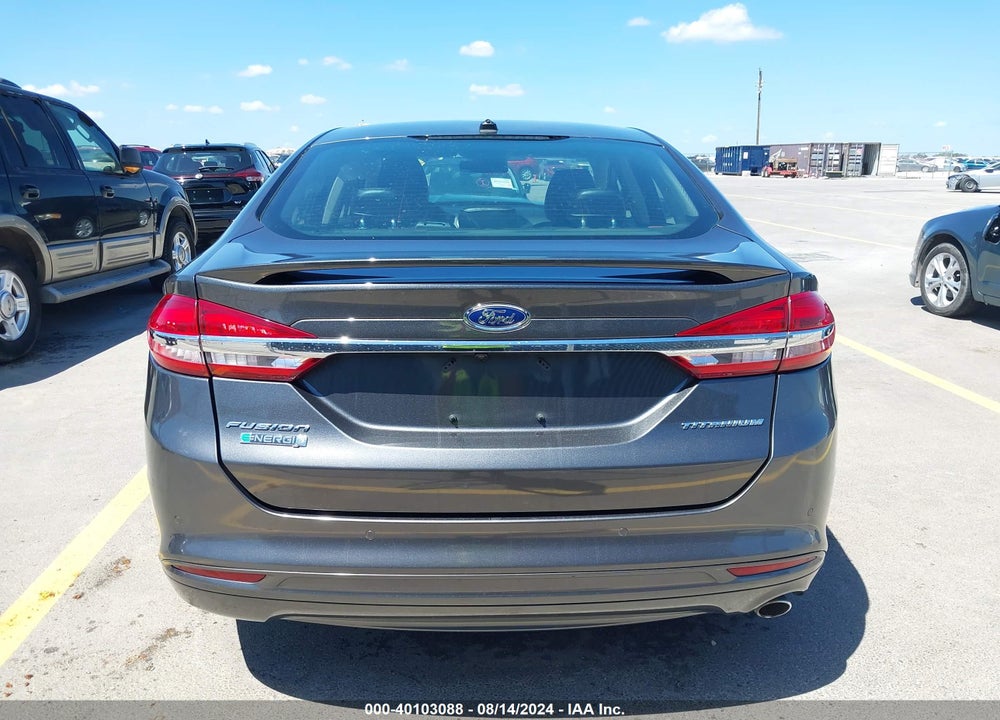 2018 FORD FUSION ENERGI TITANIUM VIN: 3FA6P0SU0JR110673