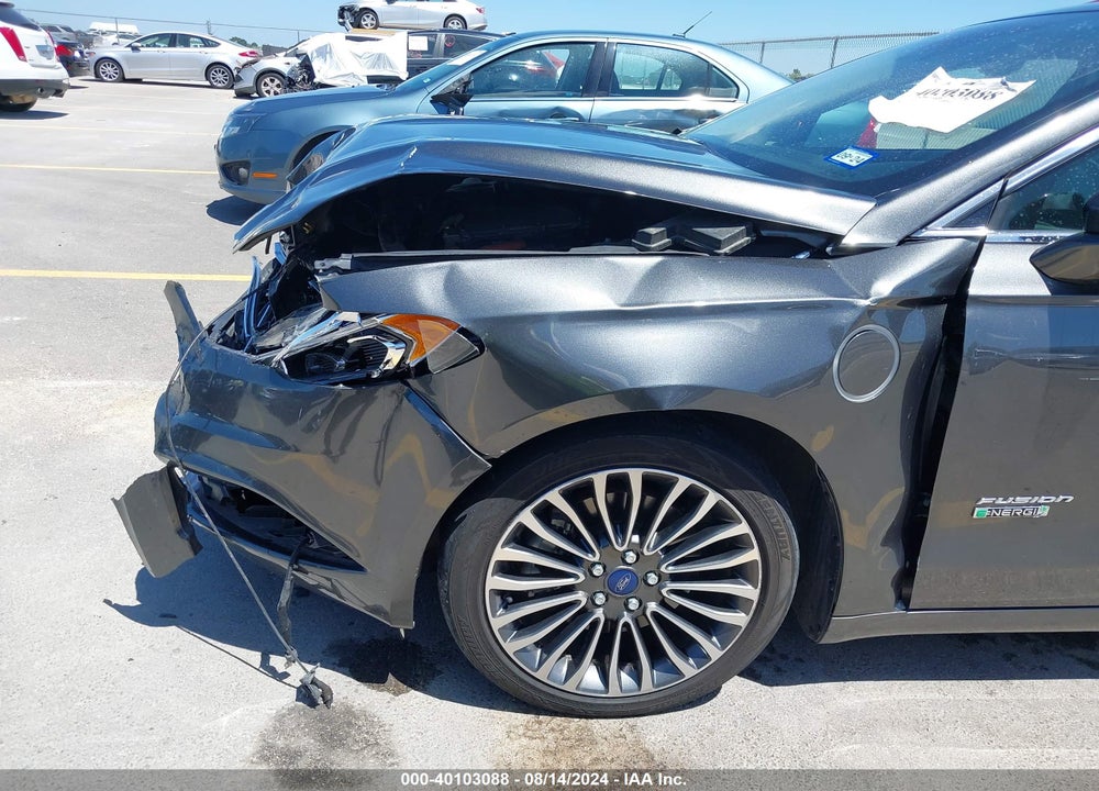 2018 FORD FUSION ENERGI TITANIUM VIN: 3FA6P0SU0JR110673