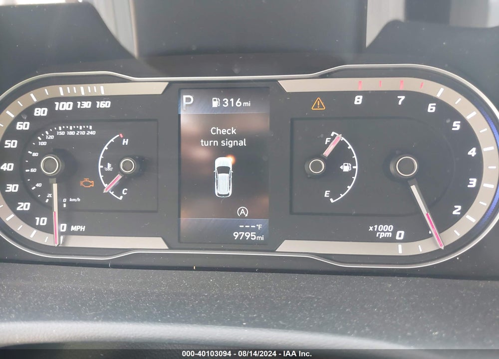 2024 HYUNDAI TUCSON SEL VIN: 5NMJBCDE0RH387572