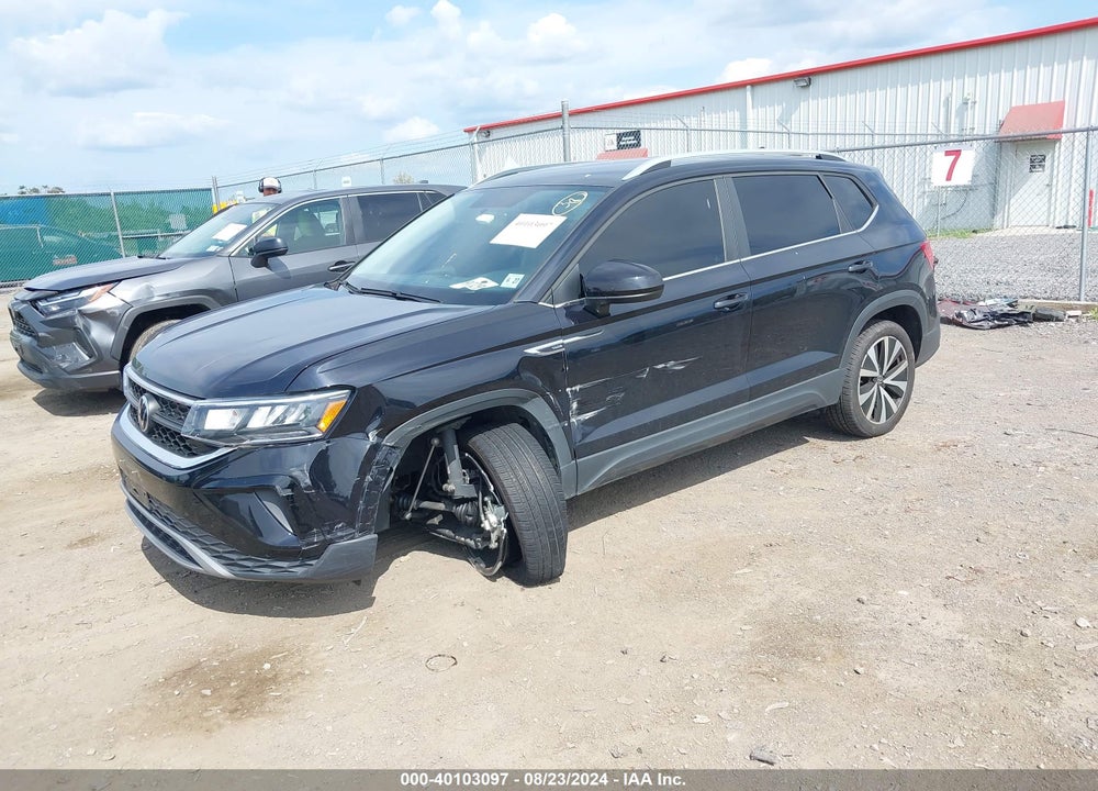 2022 VOLKSWAGEN TAOS 1.5T SE VIN: 3VVRX7B22NM072219