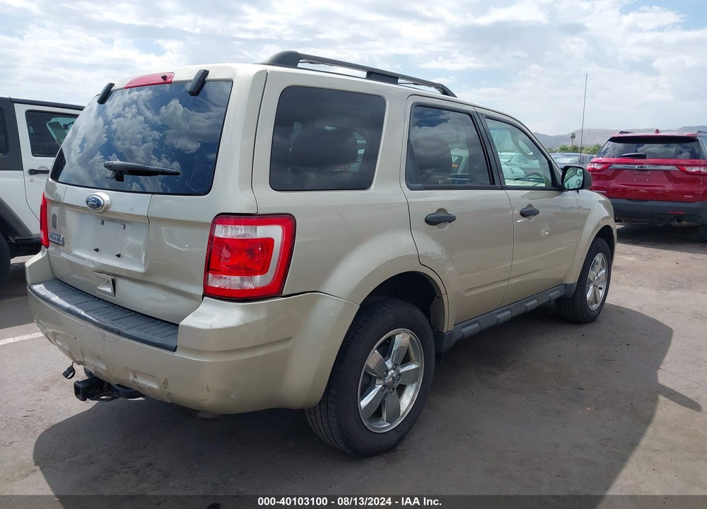 2011 FORD ESCAPE XLT VIN: 1FMCU9D75BKA68309
