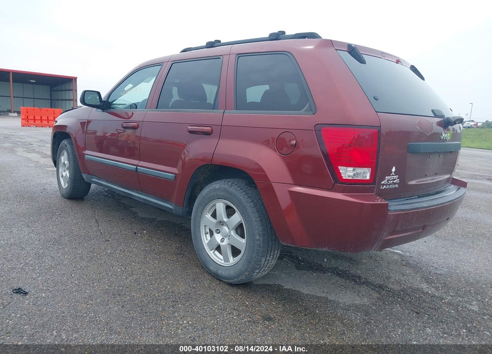 2009 JEEP GRAND CHEROKEE LAREDO VIN: 1J8GR48K19C502344