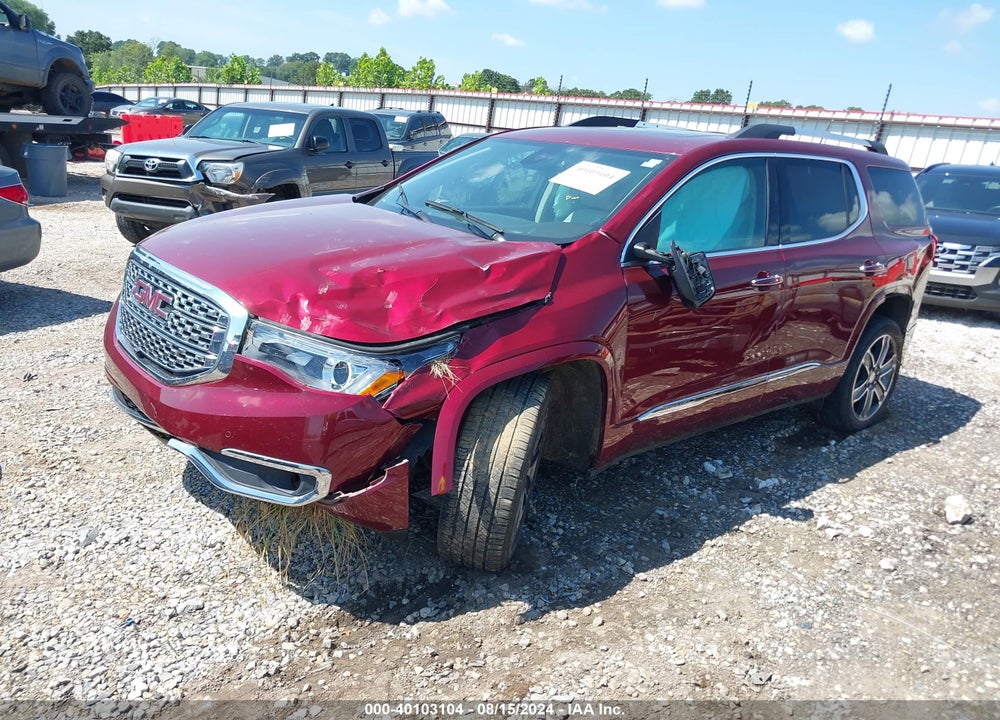 2017 GMC ACADIA DENALI VIN: 1GKKNPLS8HZ139255
