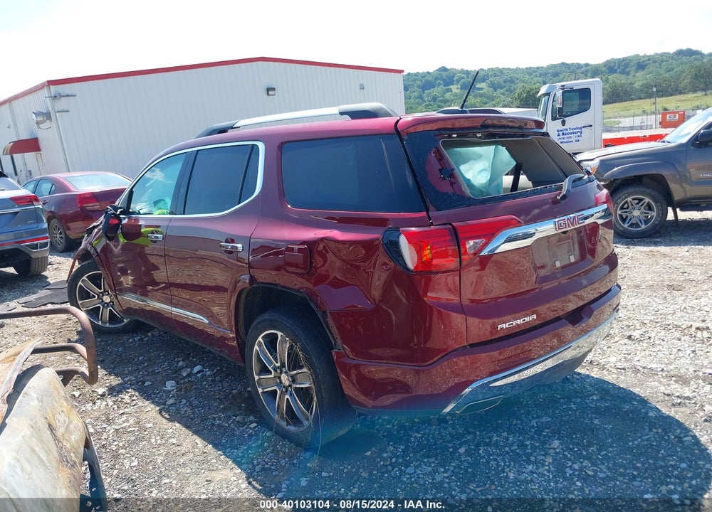 2017 GMC ACADIA DENALI VIN: 1GKKNPLS8HZ139255