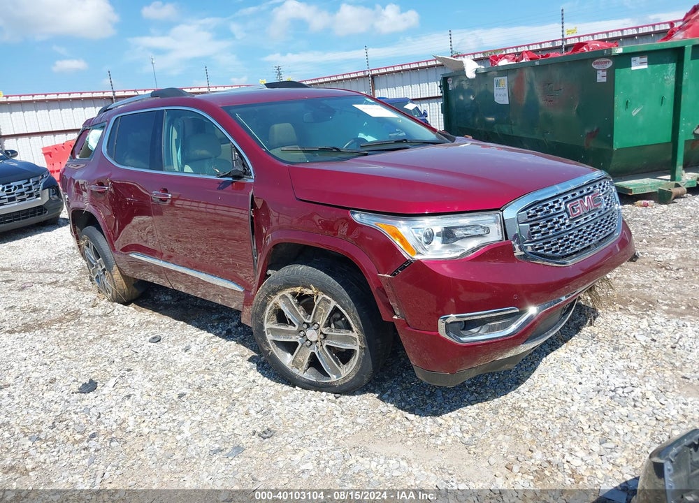 2017 GMC ACADIA DENALI VIN: 1GKKNPLS8HZ139255