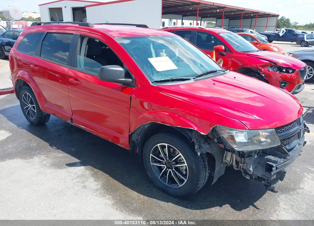 2018 DODGE JOURNEY SE VIN: 3C4PDCAB0JT474295