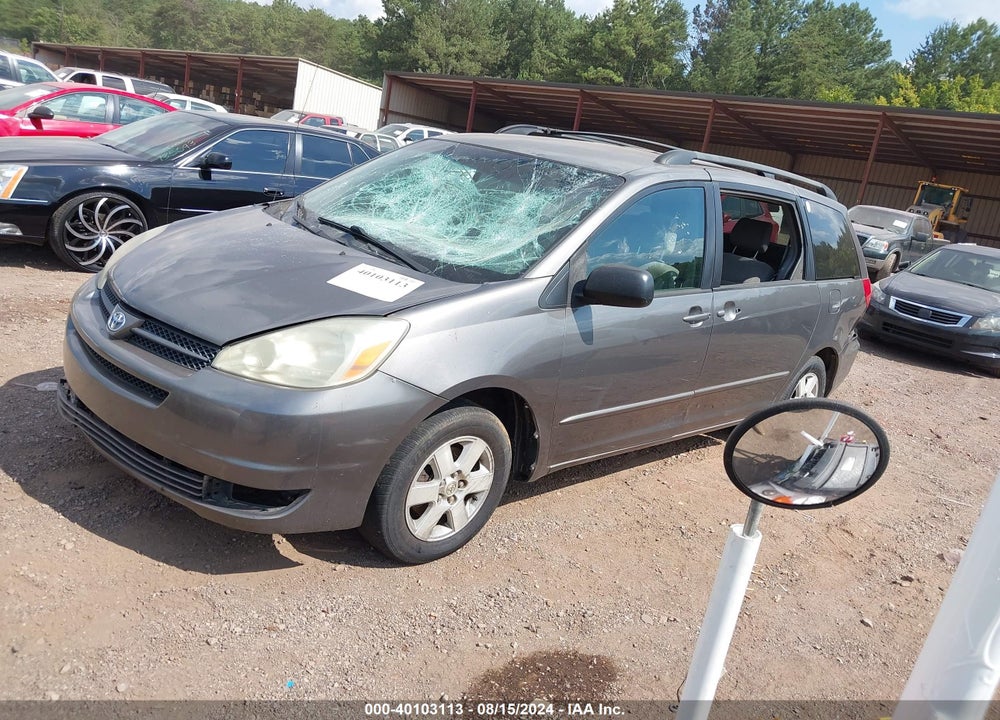 2004 TOYOTA SIENNA LE VIN: 5TDZA23C44S038565