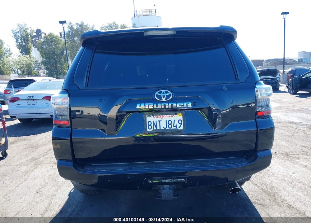 2019 TOYOTA 4RUNNER SR5 PREMIUM VIN: JTEZU5JR0K5207799