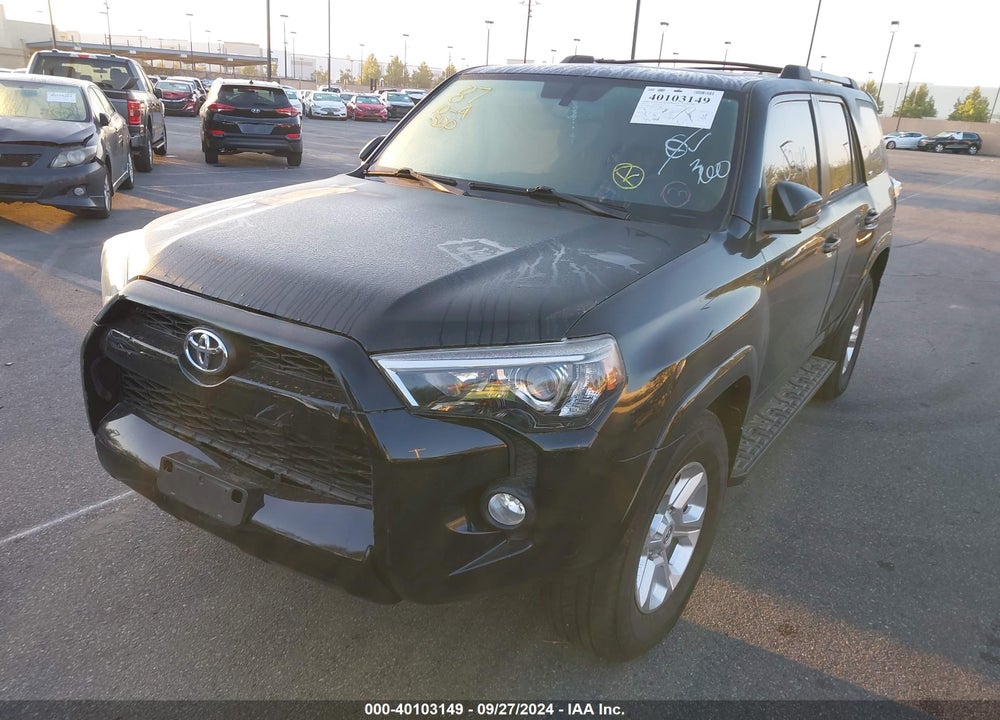2019 TOYOTA 4RUNNER SR5 PREMIUM VIN: JTEZU5JR0K5207799