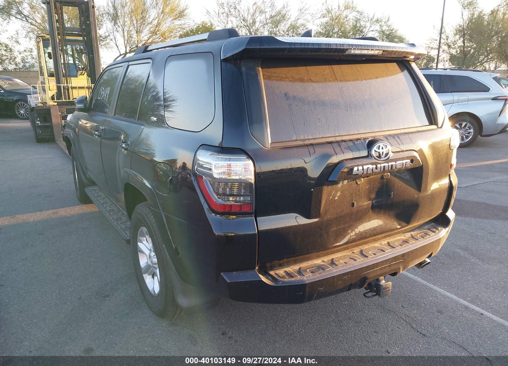 2019 TOYOTA 4RUNNER SR5 PREMIUM VIN: JTEZU5JR0K5207799