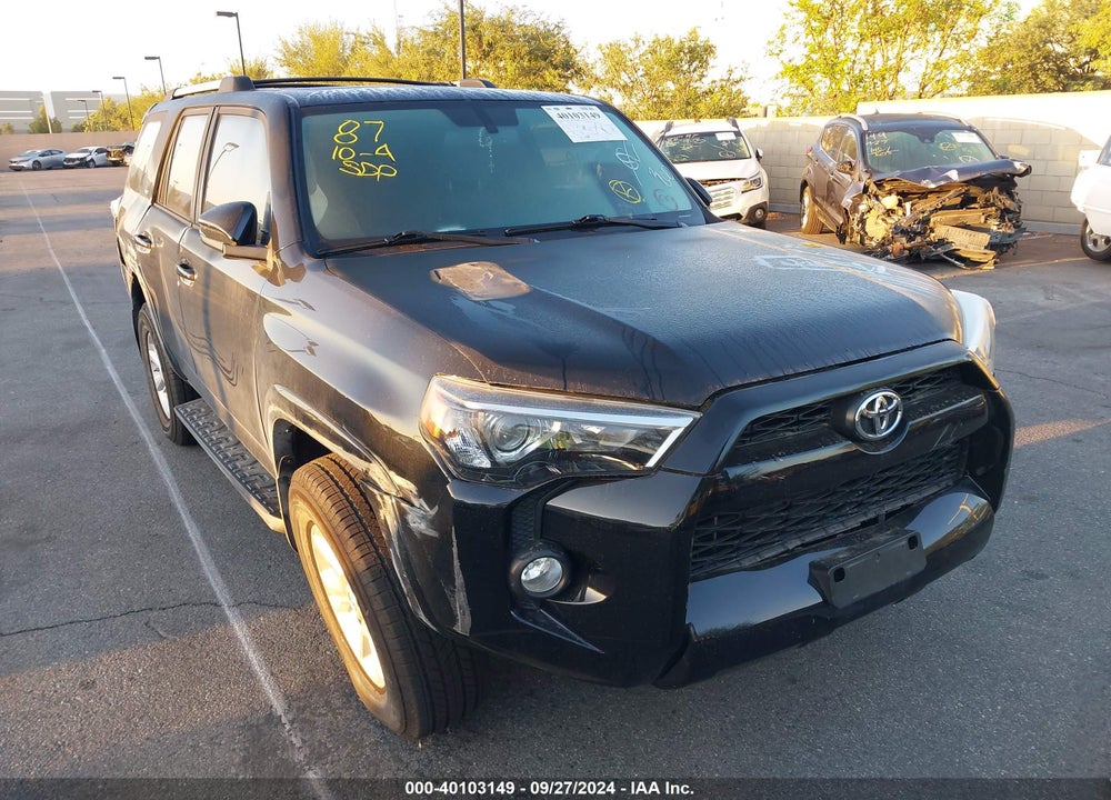 2019 TOYOTA 4RUNNER SR5 PREMIUM VIN: JTEZU5JR0K5207799