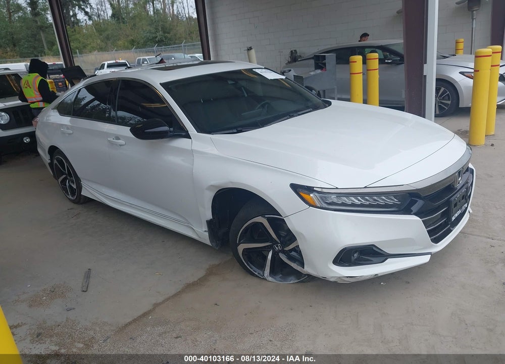 2021 HONDA ACCORD SPORT 2.0T VIN: 1HGCV2F38MA028982