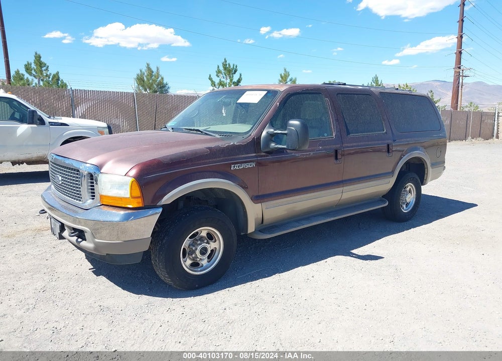 2001 FORD EXCURSION LIMITED VIN: 1FMNU43S21EC27687