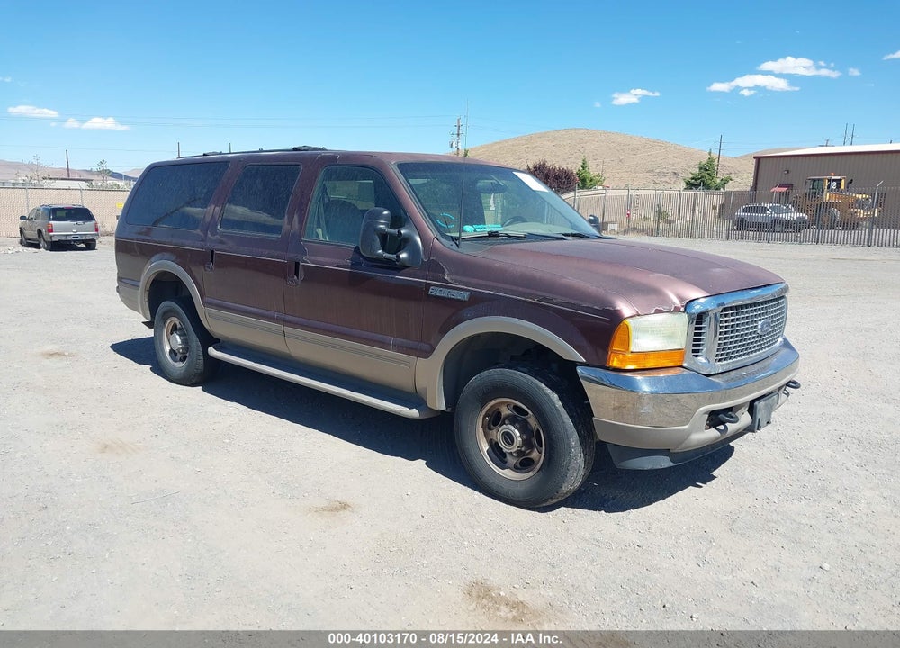 2001 FORD EXCURSION LIMITED VIN: 1FMNU43S21EC27687