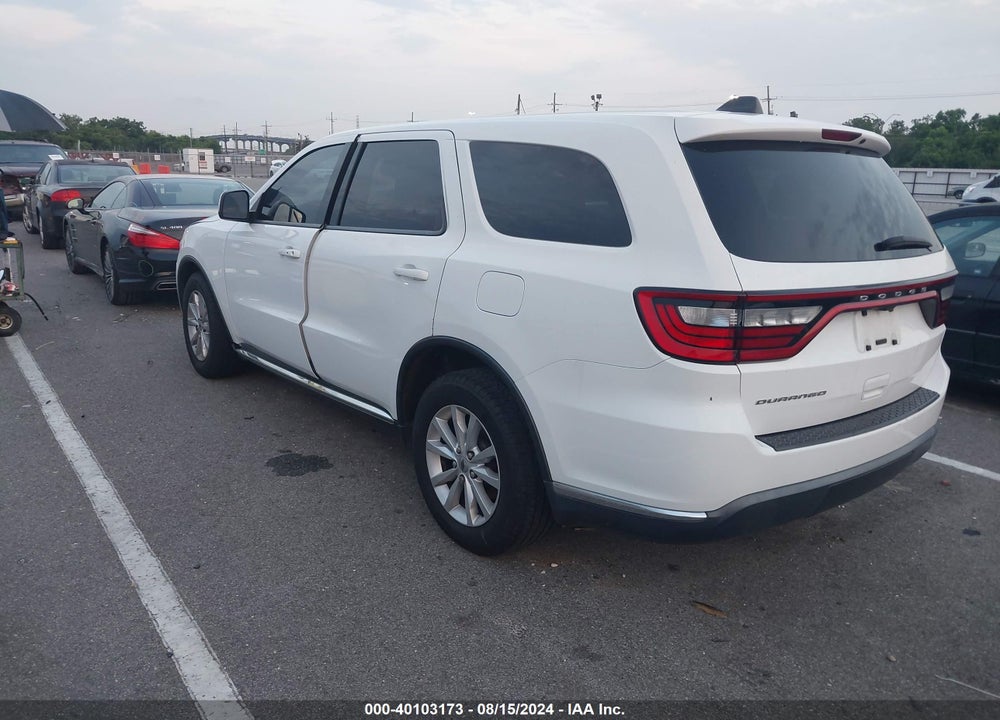2019 DODGE DURANGO SXT RWD VIN: 1C4RDHAG1KC684614