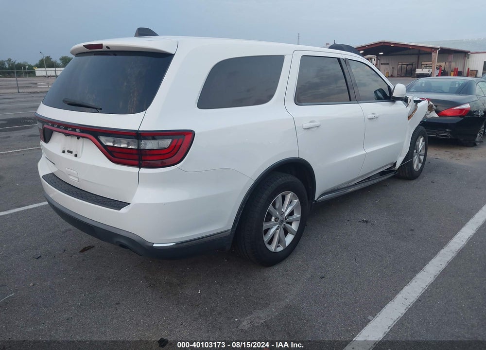 2019 DODGE DURANGO SXT RWD VIN: 1C4RDHAG1KC684614