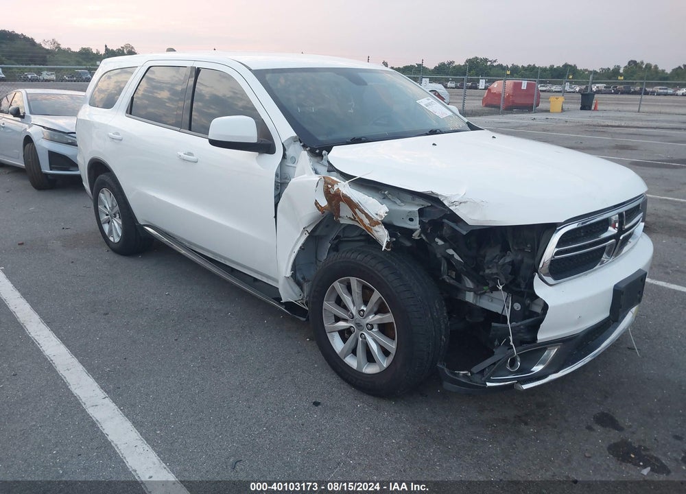 2019 DODGE DURANGO SXT RWD VIN: 1C4RDHAG1KC684614