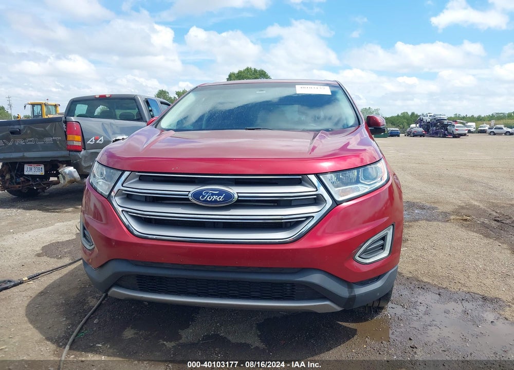 2017 FORD EDGE SEL VIN: 2FMPK4J82HBC27801