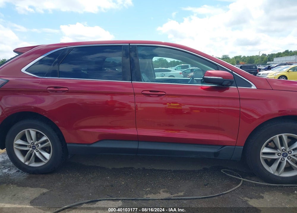 2017 FORD EDGE SEL VIN: 2FMPK4J82HBC27801